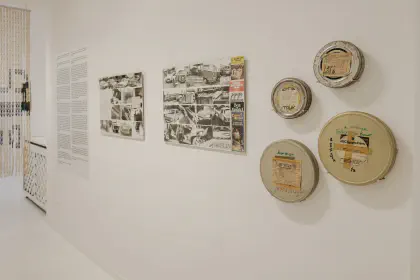 View of found archive.