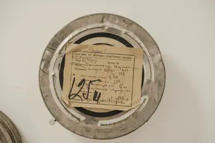 View of found archive.