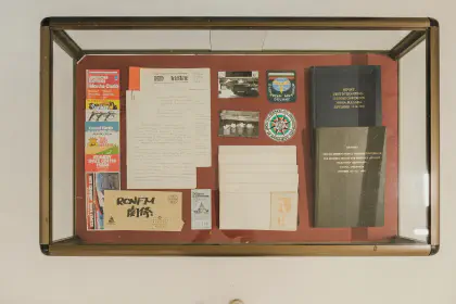 View of found archive.